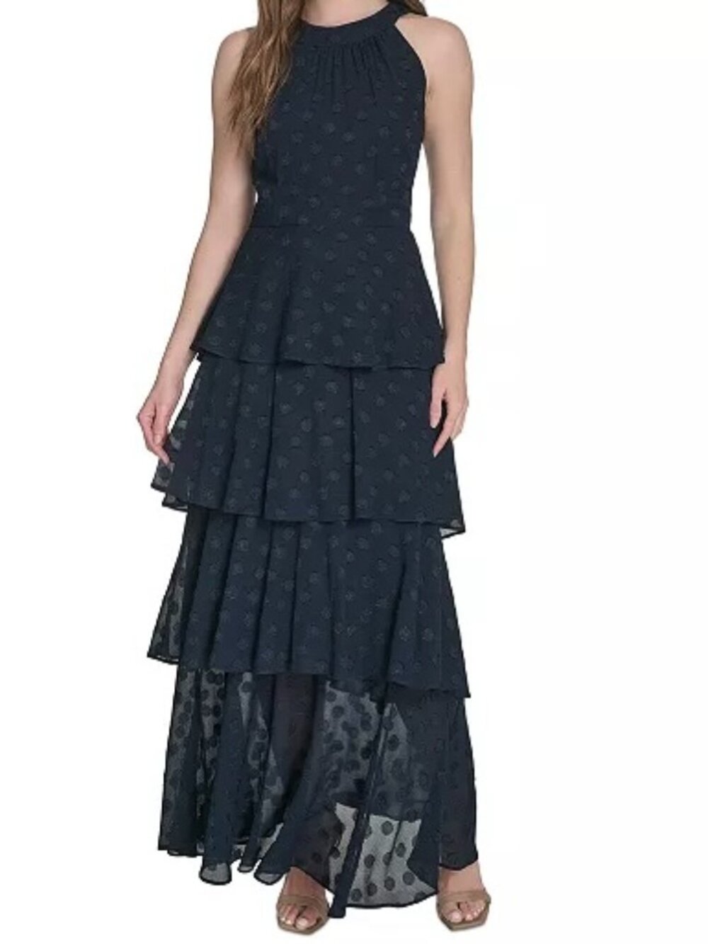 Tommy Hilfiger Jacquard Halter Neck Dress. NEW WITH TAGS. Size: 2.